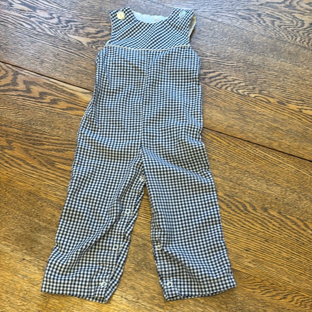 Precious vintage gingham jumper, 3T